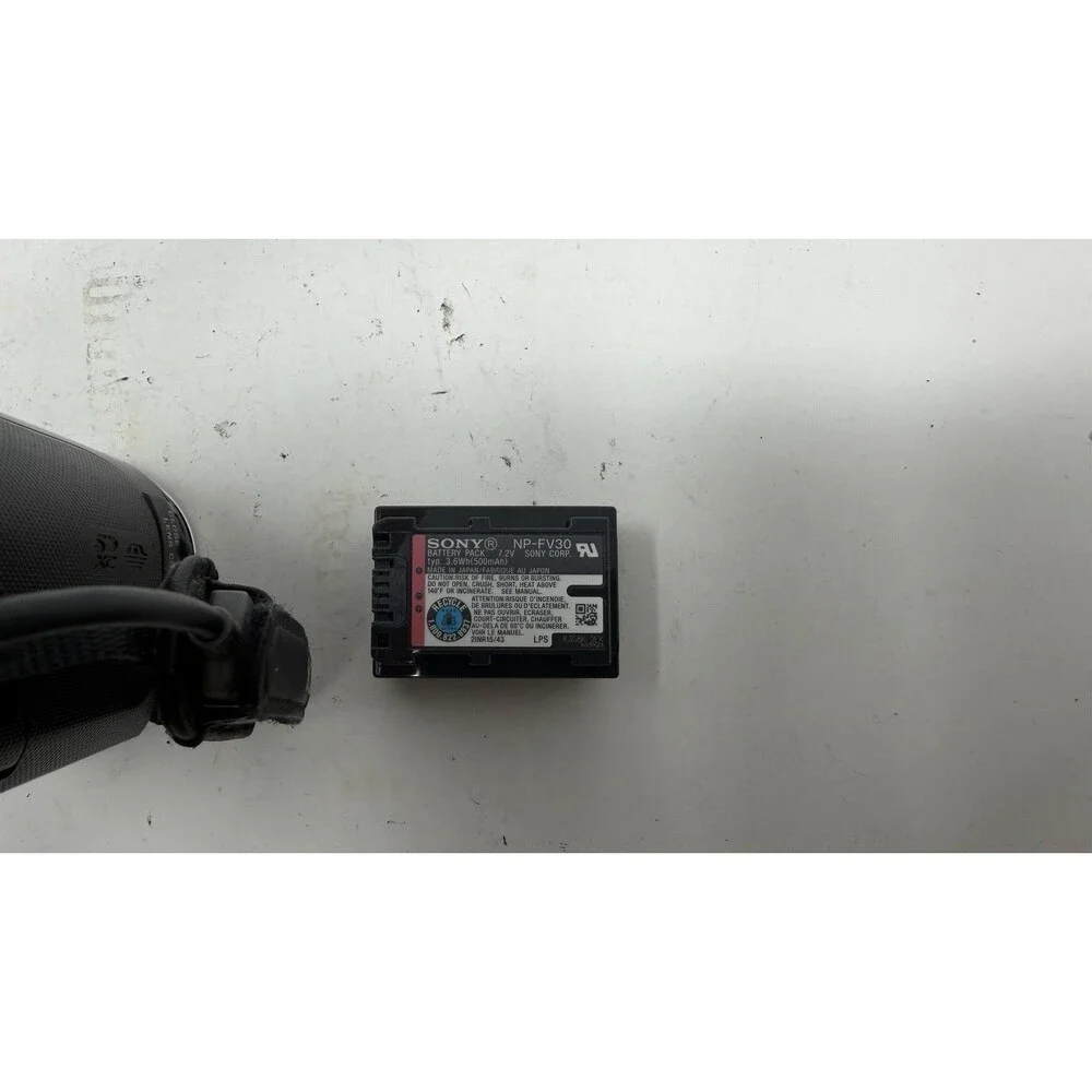 Sony Handycam HDR-CX220 Camcorder 32x Zoom 8.9MP Tested With Battery